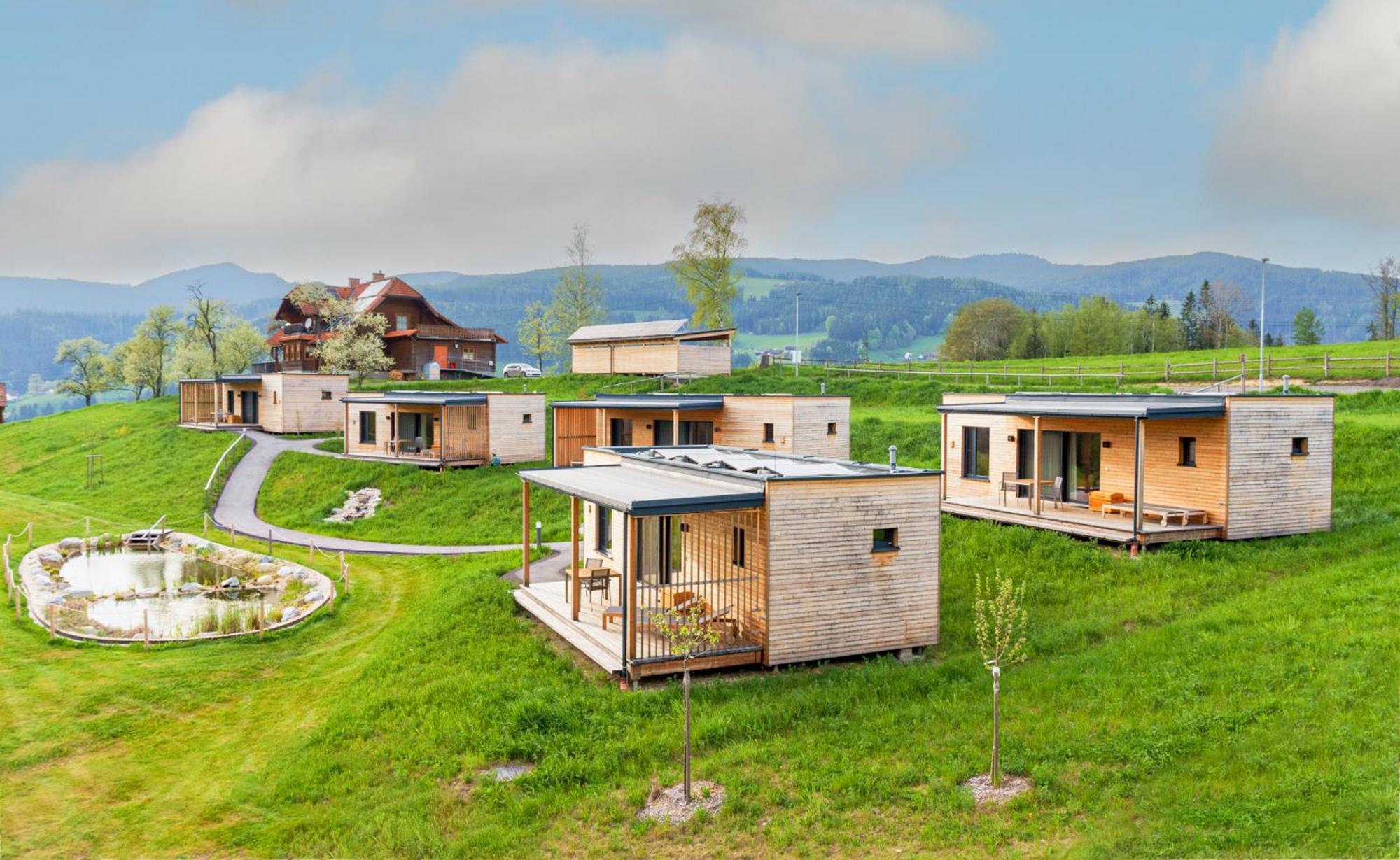 Wiesenquartier I Chalet I Adults Only Langenwang エクステリア 写真