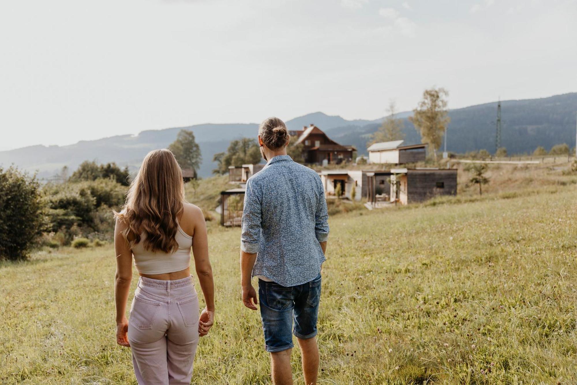 Wiesenquartier I Chalet I Adults Only Langenwang エクステリア 写真